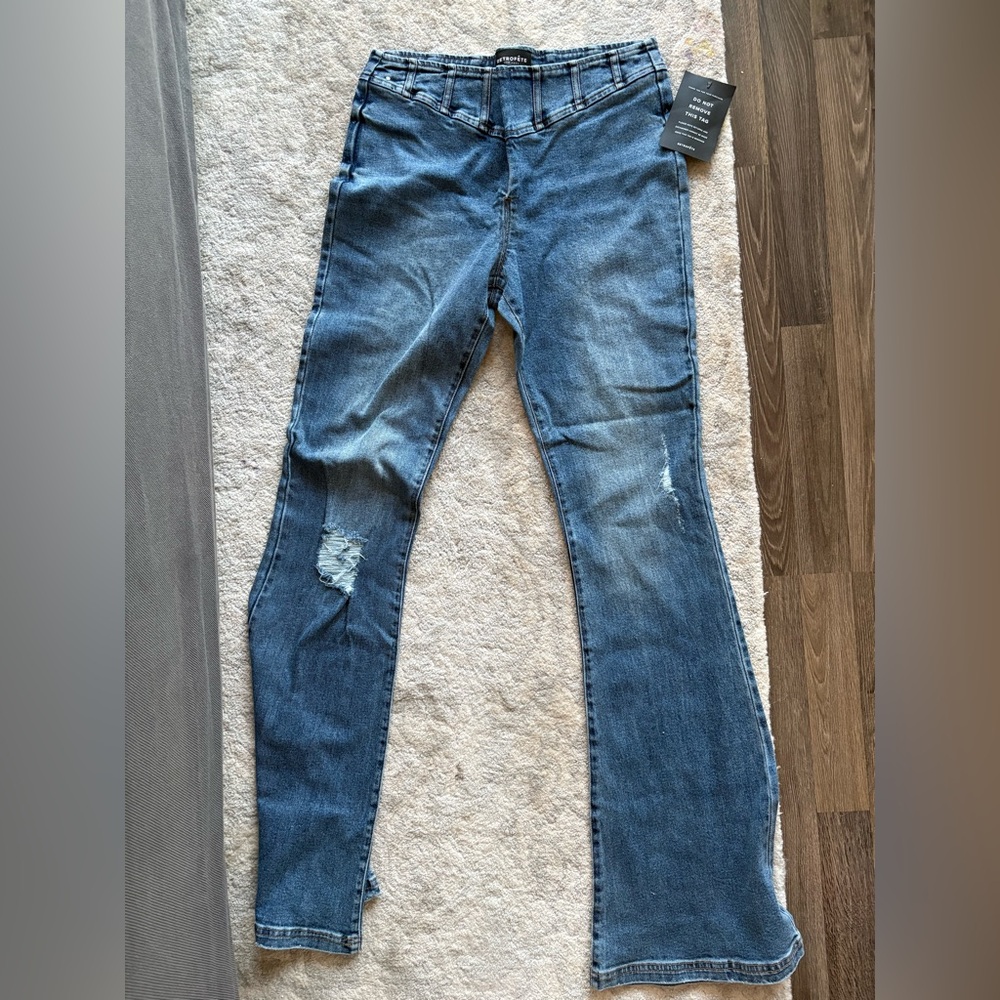 Retrofete Blue Flare & Wide Leg Jeans